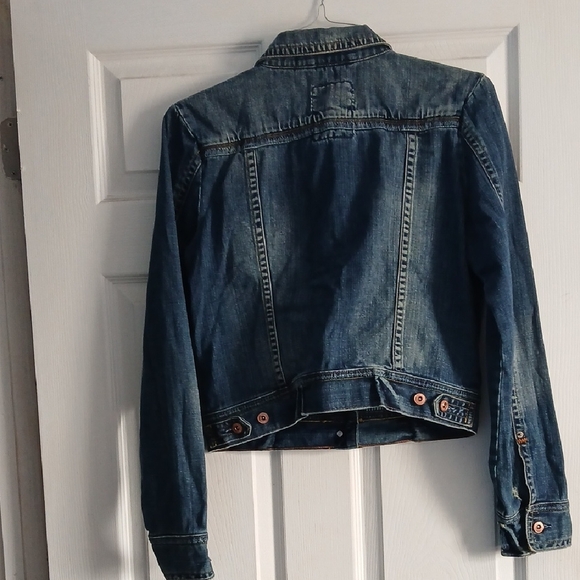 Aeropostale Blue Washed Denim Jacket - Picture 3 of 15